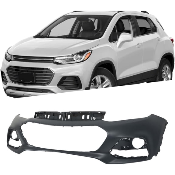 LABLT Bumper Cover Fascia Front Upper Replacement for Chevy Chevrolet Trax 2017 2018 2019 2020