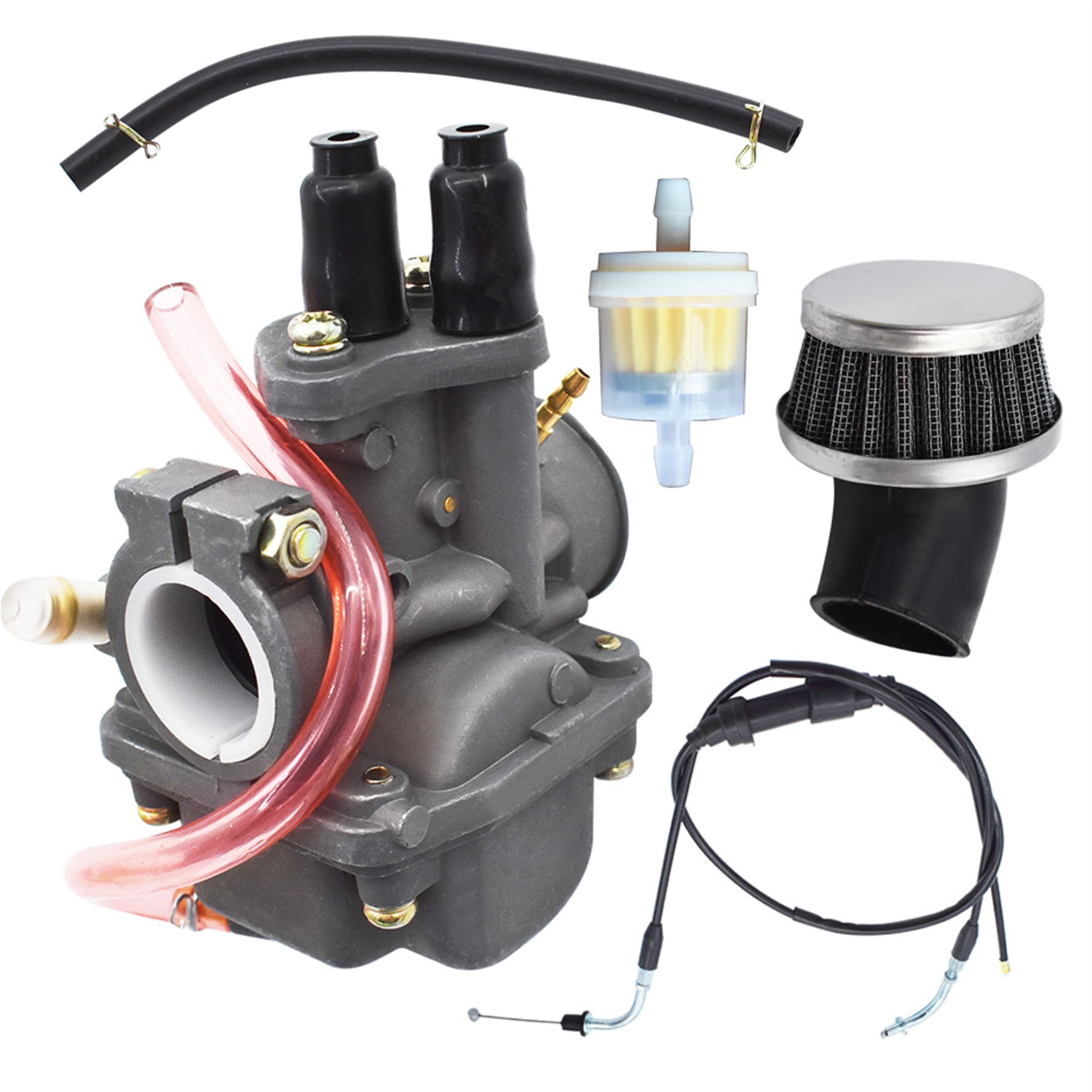 LABLT Carburetor Air Filter & Throttles Cable for Yamaha PW80 Dirt Bike