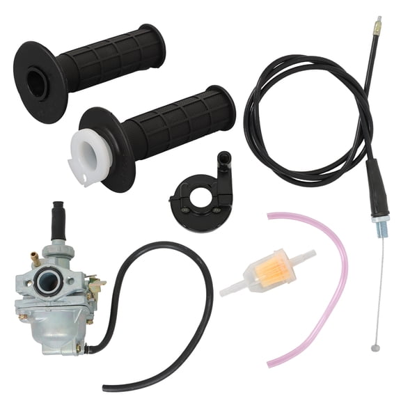 LABLT Carburetor & Throttle Handle Grip Bar For Honda XR50R CRF50F Z50 Z50R (7/8")