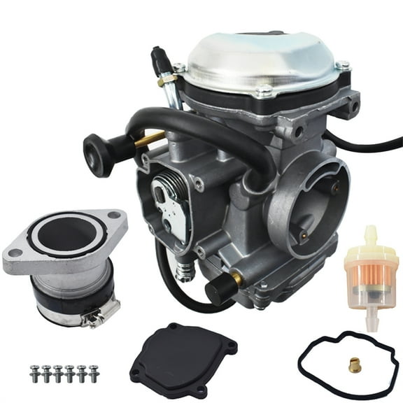 LABLT Carburetor for Yamaha Wolverine 350 YFM350FX 1996-2005 Intake Manifold Boot Carb