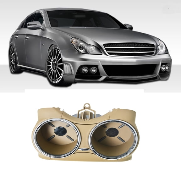 LABLT Center Console Cream-Coloured Cup Holder Bracket For Mercedes Benz CLS63 CLS55 AMG CLS550 CLS500 C219 2006-2011