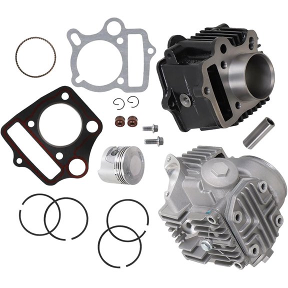 LABLT Cylinder Head Piston with Top End Kit Replacement for TRX90 Sportrax 90 1993-2005