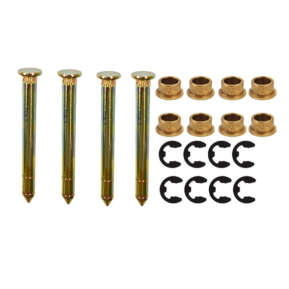 LABLT Door Hinge Pins & Pin Bushing Kit for Car Ford F150 F250 F350 Series Fits select: 1992-1996 FORD BRONCO U100