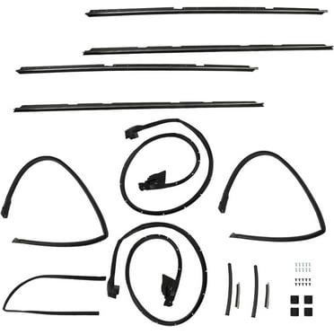 17-Piece Door & Tailgate Weatherstripping Seal Kit For 1978-1987 Chevy El Camino – OE QUALITY