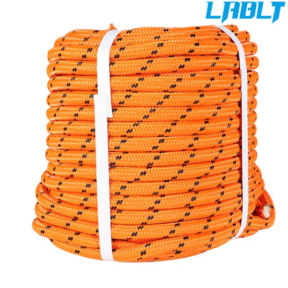 LABLT Double Braid Polyester Rope Arborist Bull Tree Rigging 1/2"×200'