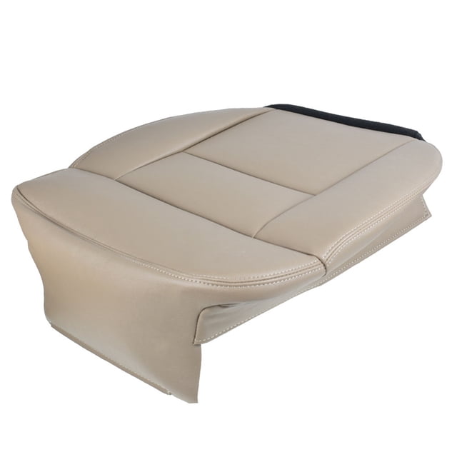 Labwork Driver Bottom Leather Seat Cover - Gray Artificial Leather Replacement For Chevy Silverado 2007-2014 2 thumbnail image