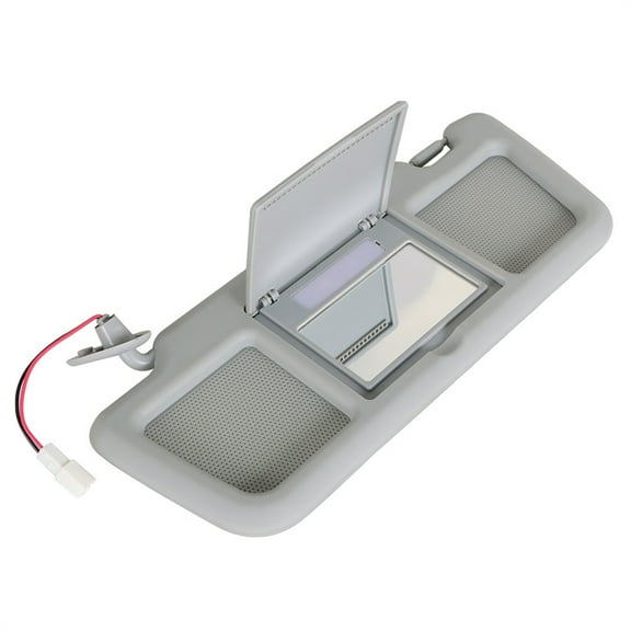 LABLT Driver Left Side Sun Visor W/Mirror Replacement for 2004-2011 Mazda RX-8 FE88-69-320B-77 FE8869320B77