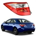 thumbnail image 1 of LABLT Driver Outer Side Tail Light Lamp Assembly Red For 2014-2016 Toyota Corolla, 1 of 5