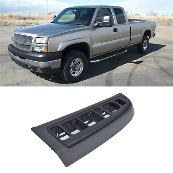 LABLT Drivers Window Switch Trim Bezel Fit for 03-07 Car Chevrolet Silverado/GMC Sierra 89045128 Fits select: 2007 CHEVROLET SILVERADO C1500 CREW CAB, 2004 CHEVROLET AVALANCHE C1500