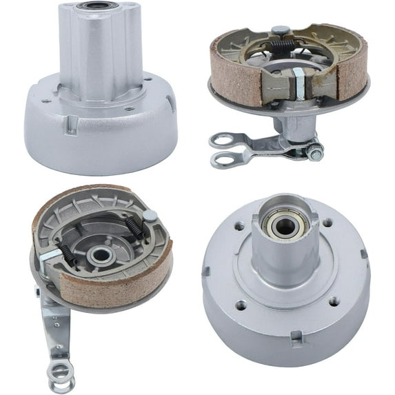 LABLT Drum Brake Hub Cover Panel Front Rear Replacement for Honda Z50R/Z125M/Z125MA ABS/Z50A Mini Trail