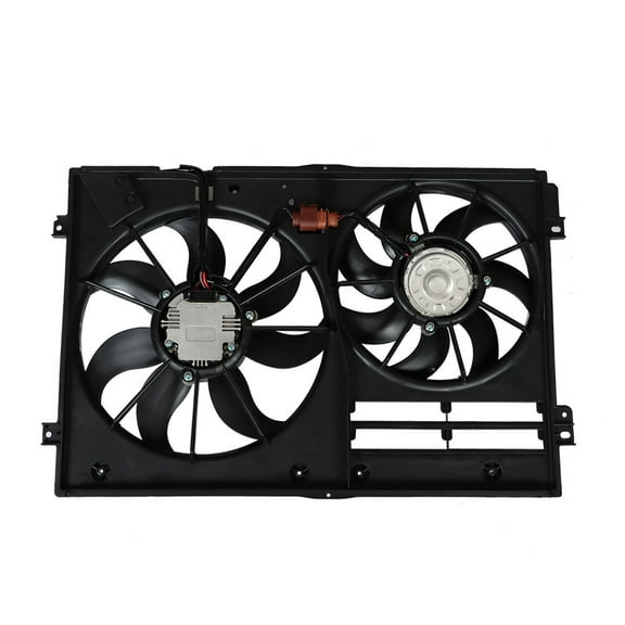 LABLT Engine Radiator Cooling Fan Low Noise for Volkswagen Jetta Passat Golf Fits select: 2006 VOLKSWAGEN JETTA TDI LEATHER, 2013 VOLKSWAGEN CC SPORT