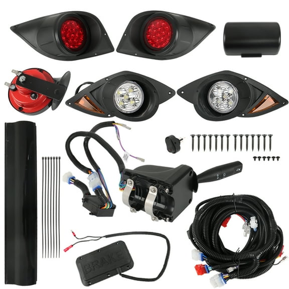 LABLT For Yamaha G29 YDR Drive 2007+ Golf Cart LED Light Kit + Turn Signal Horn Brake