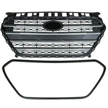 LABLT Front Bumper Grill With Grill Frame 2PCS Kit For 2016 - 2017 Hyundai Elantra GT
