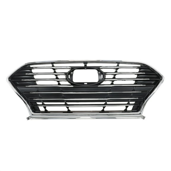 LABLT Front Bumper Grille Chrome Grill Replacement For 2018 2019 2020 Hyundai Sonata