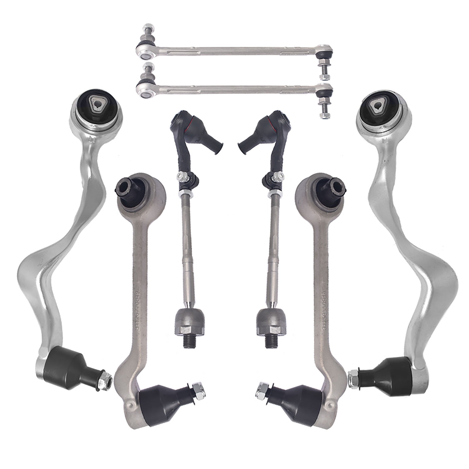 A-Premium 14Pcs Front Suspension Kit Lower Control Arm and Ball Joint 並行輸入品 A-Premium 14Pcs Front Suspension Kit Upper Lower Control Arm, Ball Joint,  Sway Bar Link, Tie Rod End, Rack and Pinion Bellow Kit, Compatible with