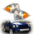 thumbnail image 1 of LABLT Front Marker Signal Blinker Corner Parking Light Set For 07-10 Jeep Compass Pair Fits select: 2008-2010 JEEP COMPASS SPORT, 1 of 5