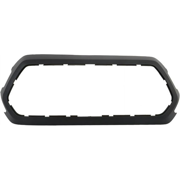 LABLT Front Upper Grille Outer Frame Surround Matte Black Replacement for Toyota Tacoma 2016-2022