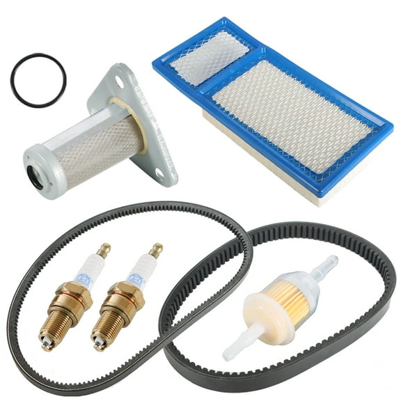 LABLT Gas Golf Cart Tune Up Kit For EZGO TXT w/Oil Filter Drive & Starter Belt 1994-05
