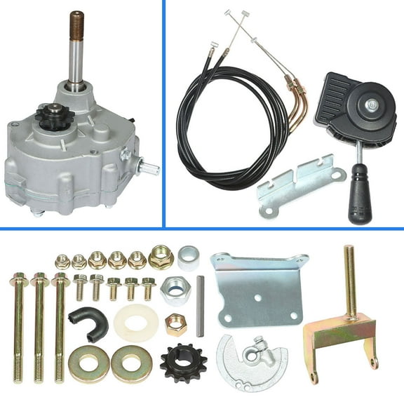 LABLT Go Kart Forward Reverse Gear Box Replacement for 2HP - 7HP Engine Local 30 Series 2300rpm