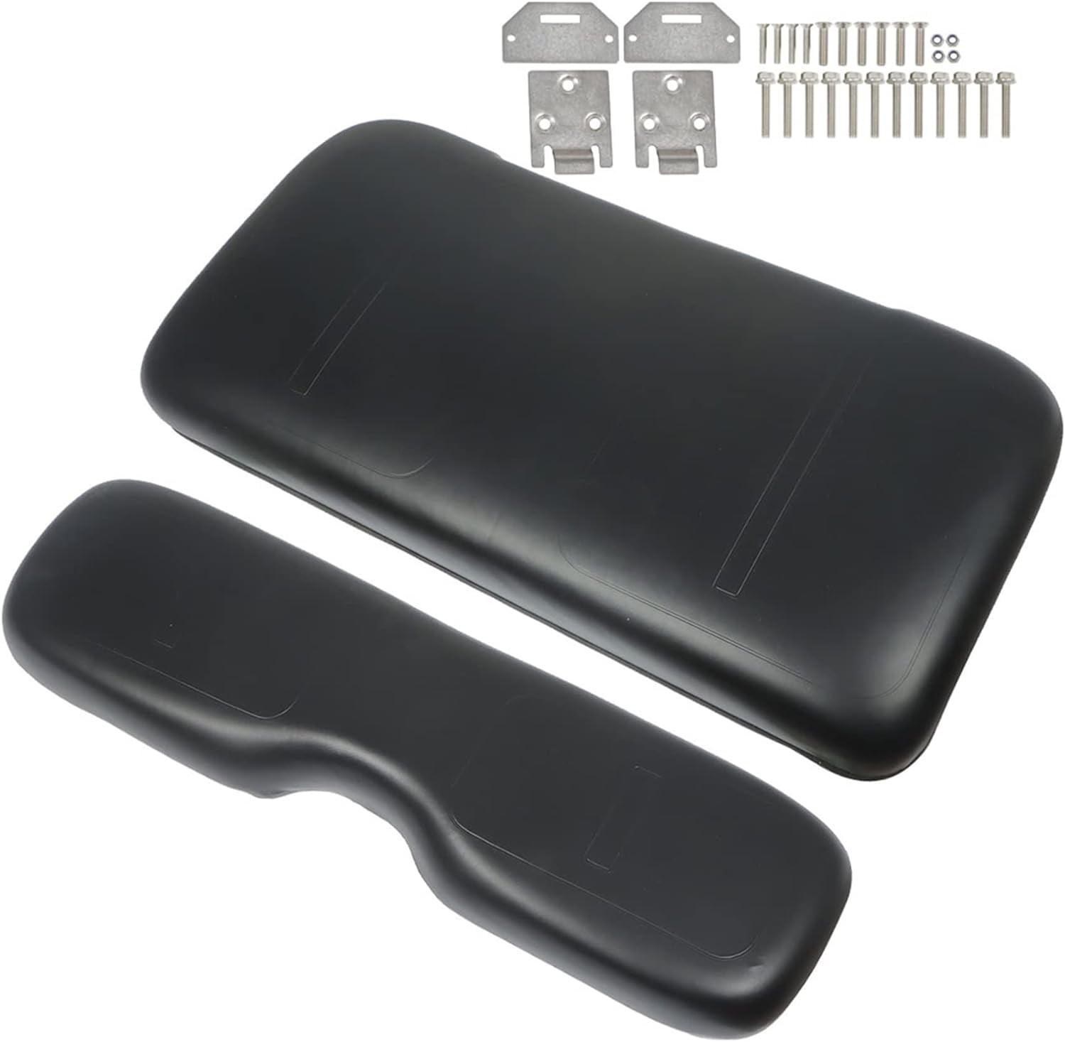 LABLT Golf Cart Front Seat Assembly Cushion and Seat Back Replacement