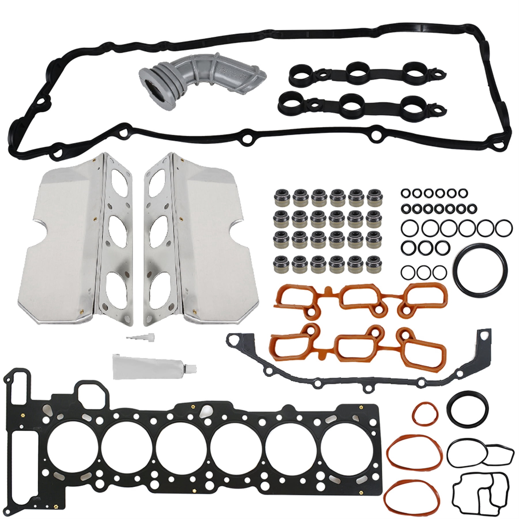 LABLT Head Gasket for 01-06 BMW 325CI 325I 325XI 525I 530I X3 Z4 Z3 3.0L L6 DOHC Fits select: 2002-2003 BMW 325 IT, 2005-2006 BMW X3 3.0I