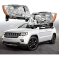 thumbnail image 1 of LABLT Headlamps Assembly Replacement for Grand Cherokee 2011-2013 Compass 2011-2017 Headlights Driver and Passenger Side Replacement for CH2518139 CH2519139 CH2503246 CH2502246, 1 of 6