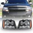 thumbnail image 1 of LABLT Headlight Assembly, Compatible Replacement for 2007-2014 Chevy Suburban Tahoe Avalanche Projector Headlamp for Driver and Passenger Side Black Housing, 1 of 6