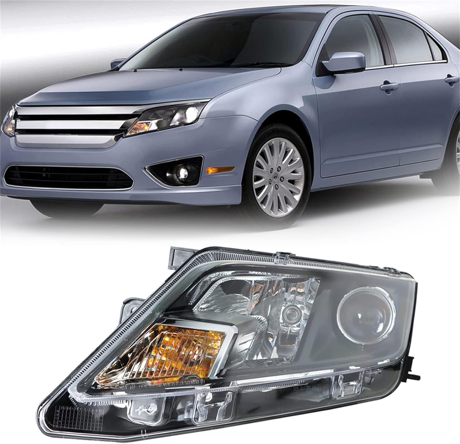 2012 Ford Fusion Headlight Assembly