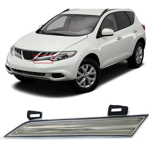 LABLT Headlight Reflector Panel Replacement for 2009-2014 Nissan Murano 26063-1AA0B Driver Side