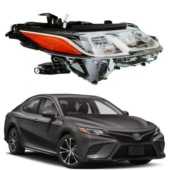 LABLT Headlights for 18-19 Toyota Camry L LE SE LED Projector Headlights Clear Lens Right Side(Passenger Side) Fits select: 2018-2019 TOYOTA CAMRY L/LE/XLE/SE/XSE