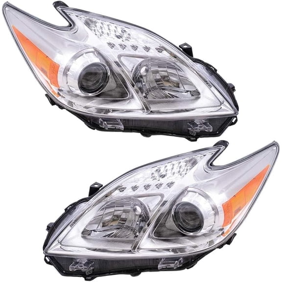 LABLT Headlights Assembly Compatible with 2012-2015 Toyota Prius,Driver and Passenger Side