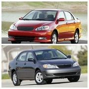 LABLT Headlights Front Head Lamps Pair Left+Right Completed Set for 03-08 Toyota Corolla Fits select 2006 TOYOTA COROLLA CE/LE, 2007-2008 TOYOTA COROLLA CE/LE/S
