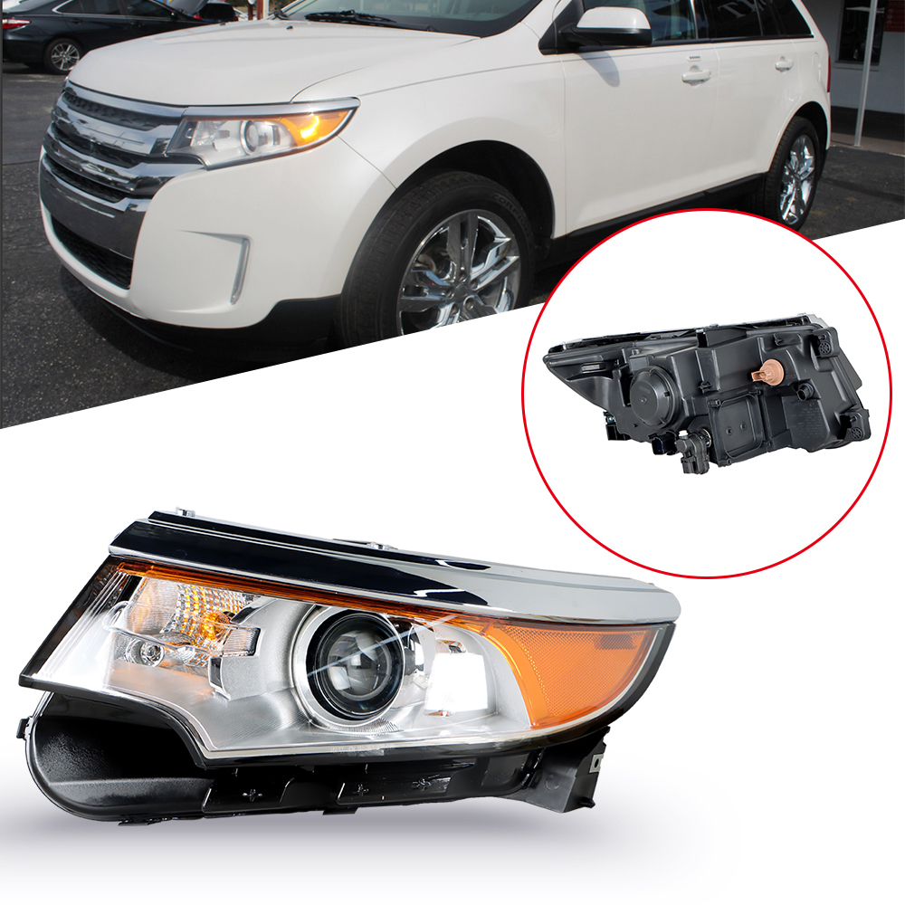 LABLT Headlights Front Lamp Replacement for 20112014 Ford Edge