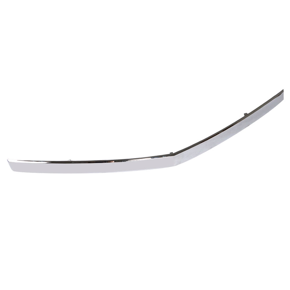 Parts Galaxy New Hood Molding Trim Moulding Chrome For - View #4