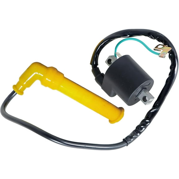 LABLT Ignition Coil and Spark Plug Cap Replacement for Honda Rincon 650 TRX650 2003-2005 30500-HN8-003