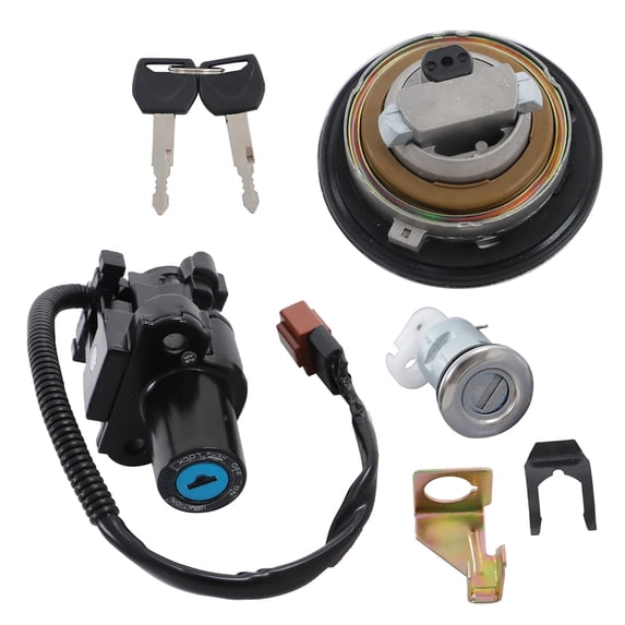LABLT Ignition Switch Fuel Gas Cap Lock Keys Kit Replacement for CB500F CB500X CBR500R 2013-2018