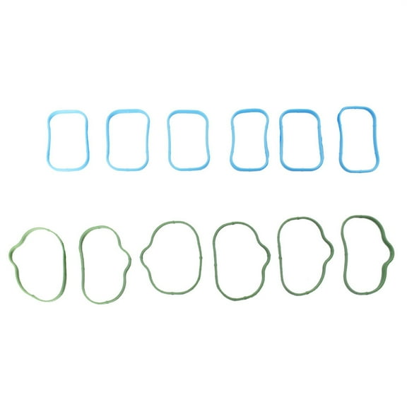 LABLT Intake Manifold & Plenum Gaskets 12Pcs for Dodge Challenger Jeep Wrangler 3.6L Upper Lower Gasket Set