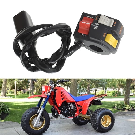 LABLT L/H Light Kill Start Switch 35200-HA2-674 Replacement for 1983-1986 Honda ATC250R