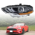 thumbnail image 1 of LABLT LH Headlights Headlamps Assembly Replacement for 2018-2020 Ford Mustang (Factory LED Projector w/ DRL Headlight) Front Lamps Projector Driver Side, 1 of 6