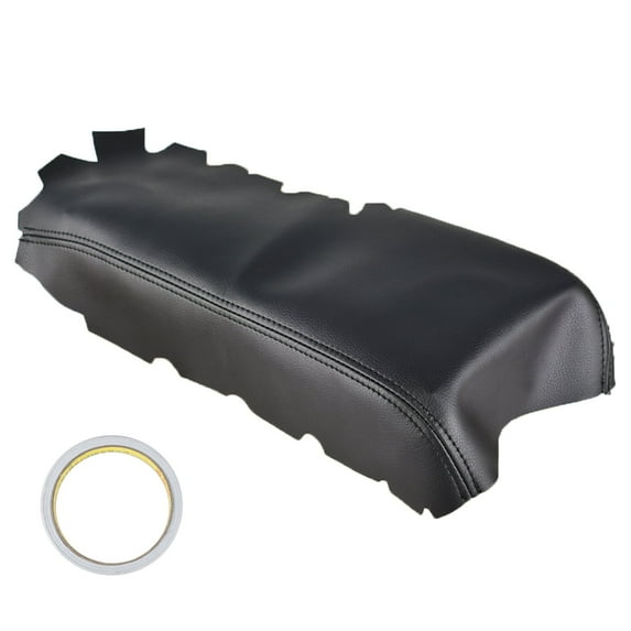 LABLT Leather Center Console Armrest Cover Skin Black Replacement for 2014-2017 Lexus IS250 IS350