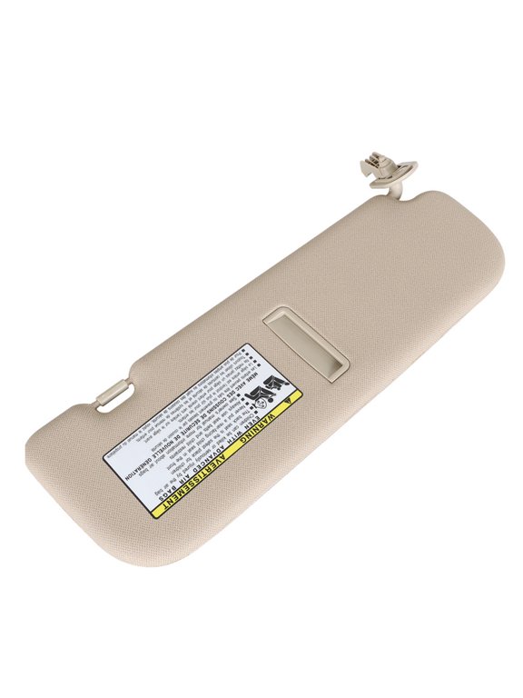 Left Driver Side Sun Visor Sunshade with Makeup Mirror for Hyundai Elantra MD 2011-2015 Beige