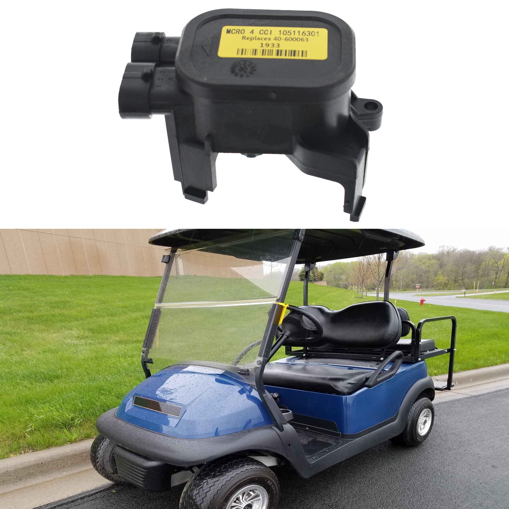 MCOR 4 für Club Car DS Precedent Golf Cart Accelerator Box Distributor