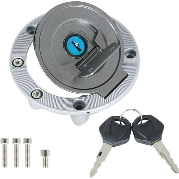 LABLT Motorcycle Fuel Gas Tank Cap Cover Lock with 2 Keys Replacement for Yamaha FZR600R YZF600 R6 R6S R1 FJ-09 FJ1200 FZ-1 Fazer