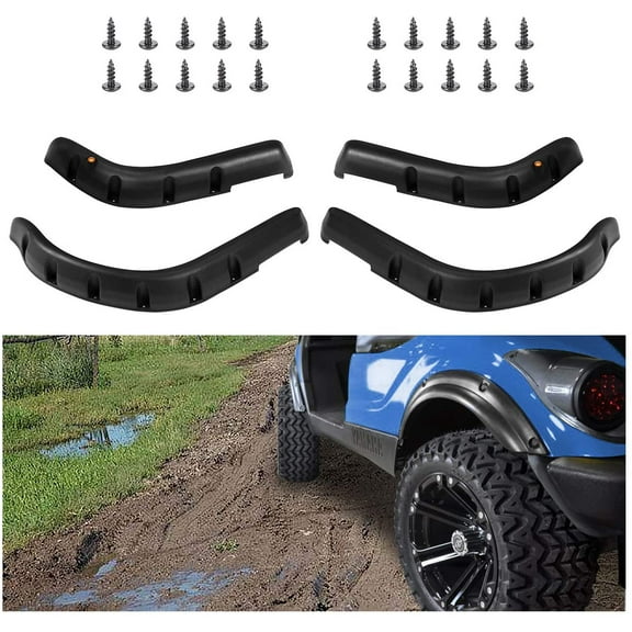 LABLT New FITS For Yamaha G14,G16,G19,G20,G22 Models Golf Cart Fender Flares
