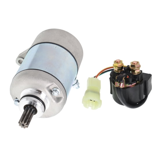 LABLT New Starter Motor with Solenoid Relay Fit for Honda TRX250TM TRX250 TM Recon 250 2005-2017