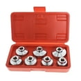 thumbnail image 1 of LABLT Oil Filter Cap Wrench Automotive Filter Wrench, 3/8" Square Drive, 7 Piece Set, 1 of 6