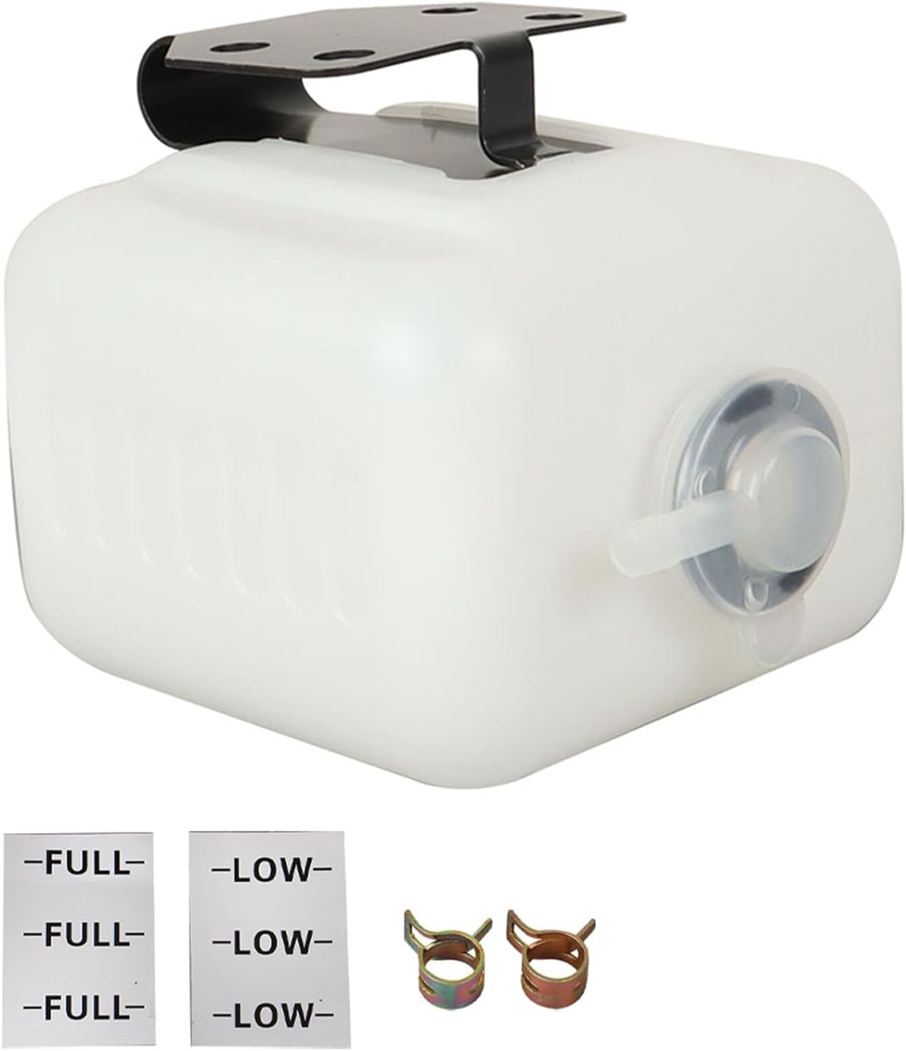 LABLT Overflow Coolant Bottle with Stand Replacement for Kubota