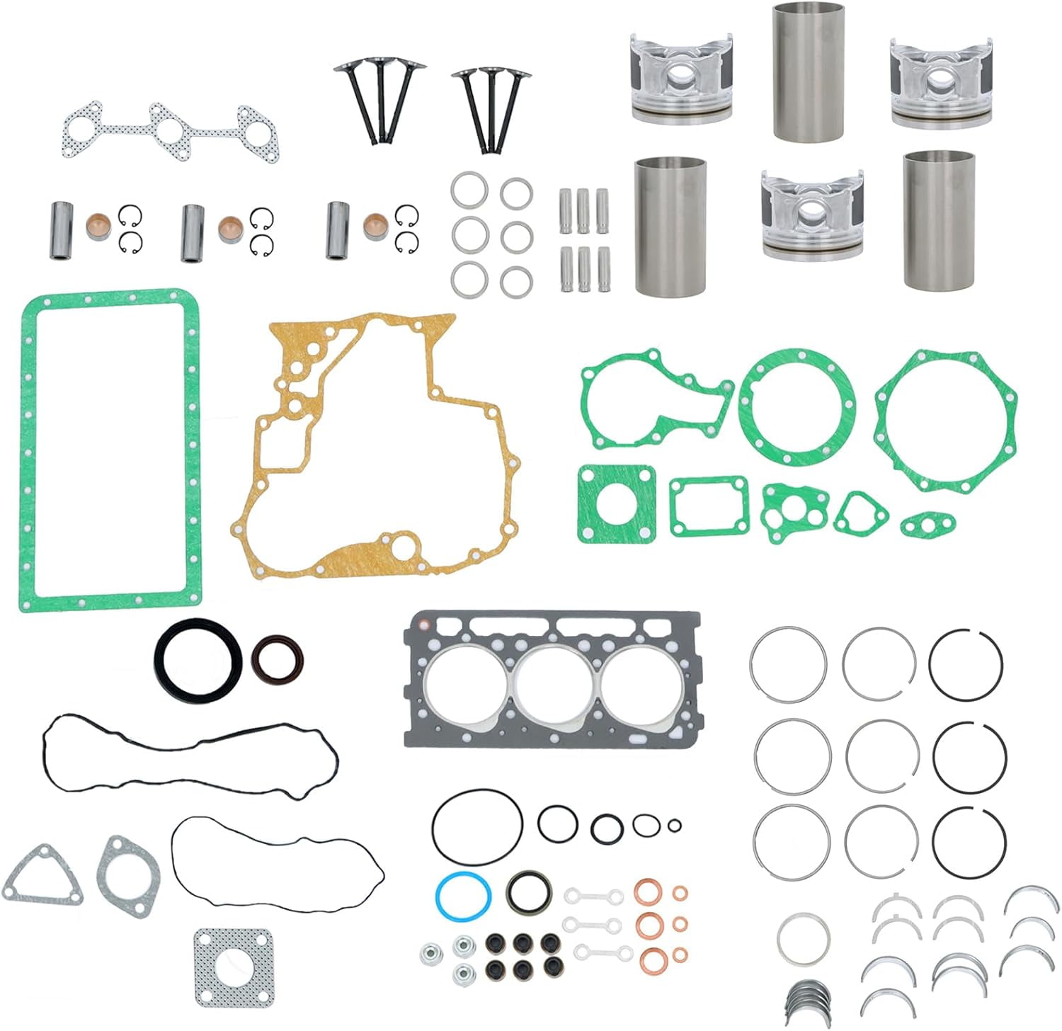 LABLT Overhaul Repair Kit Replacement for Kubota RTV 900 Parts D902