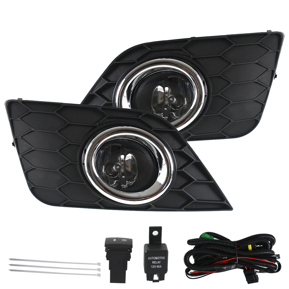 Fog Light For 1014 Lexus GX460 Clear Lens, Pair