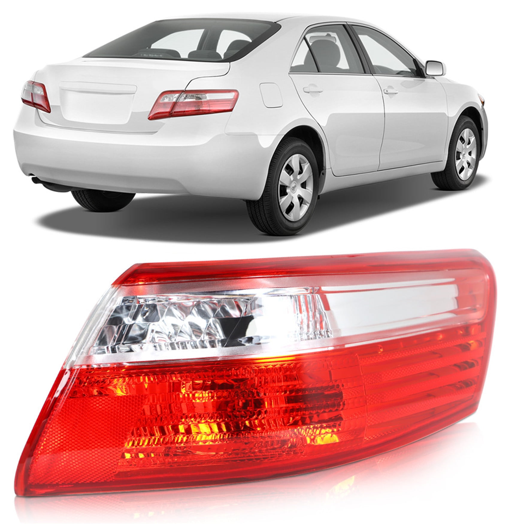 LABLT Passenger Right Side Rear Tail Light Brake Lamp for 2007-2009 Toyota Camry